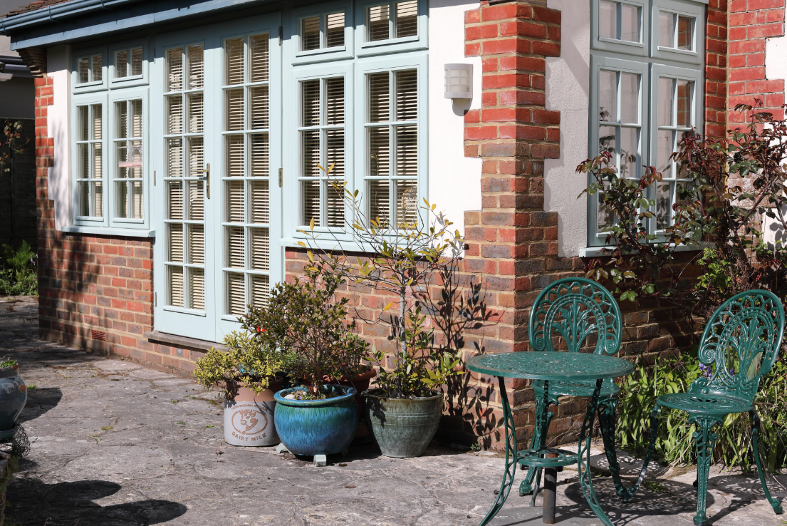 Lignum Wooden French Doors - Georgian Style