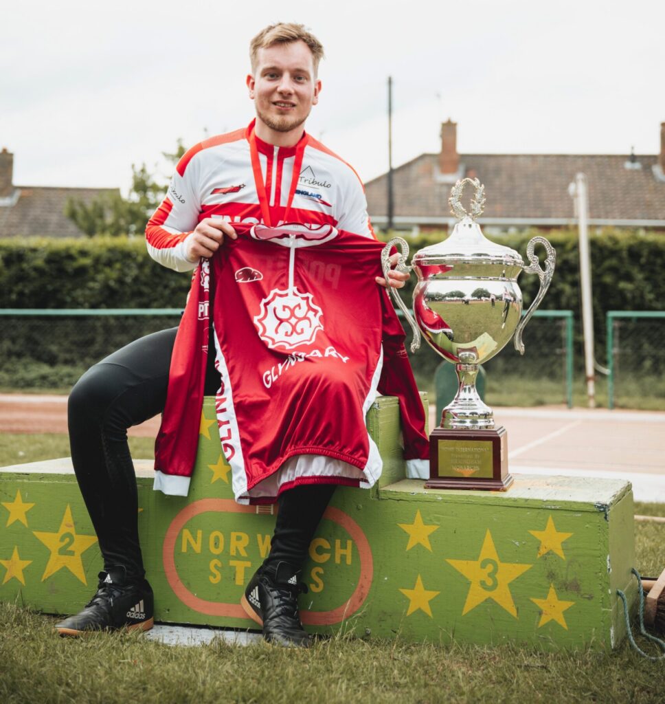 Glyngary's Reece Pollitt will represent Great Britain at the Cycle Speedway World Championships