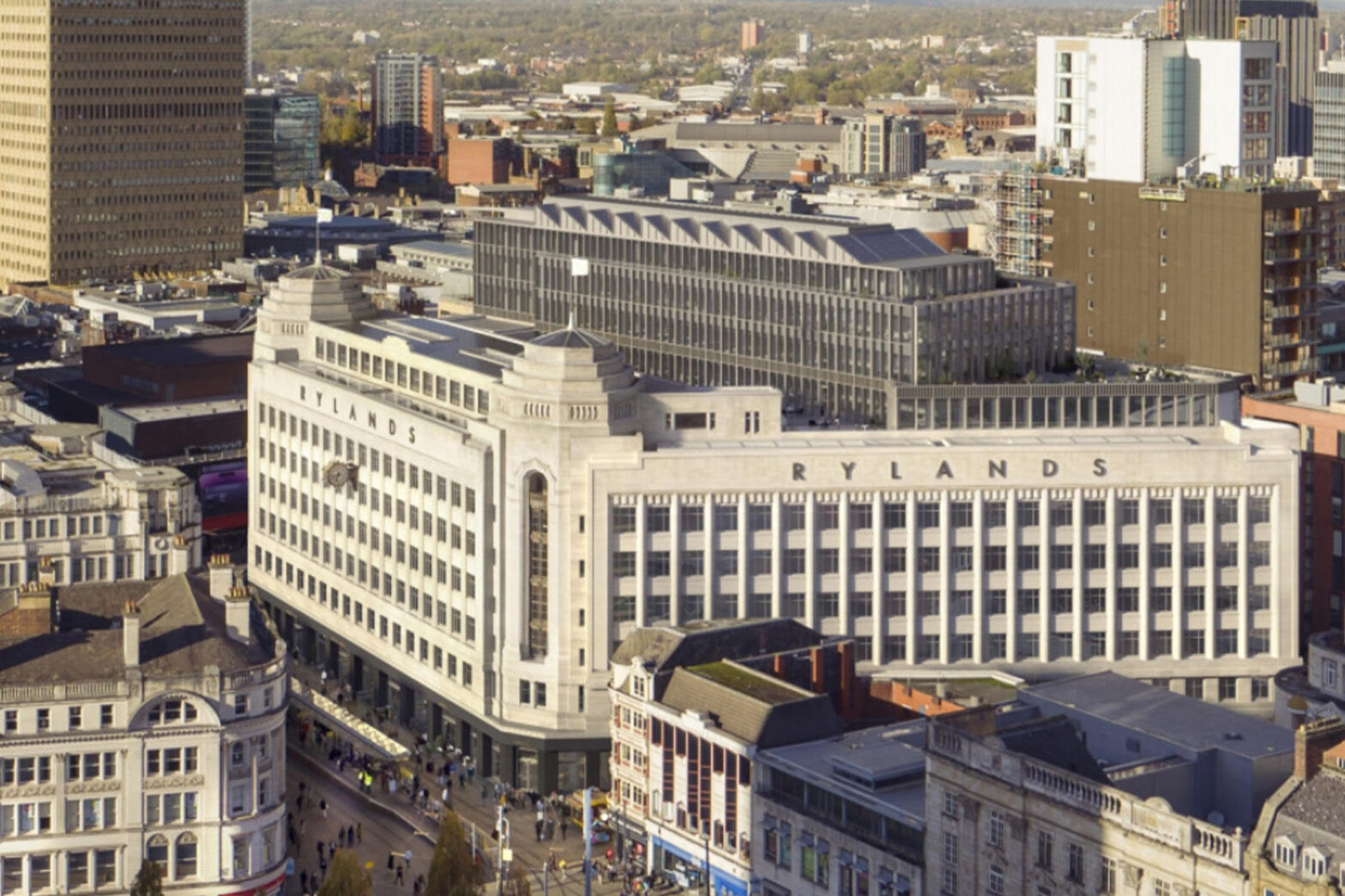 Glyngary Wins Contract for Iconic Rylands Renovation Rylands building in Manchester