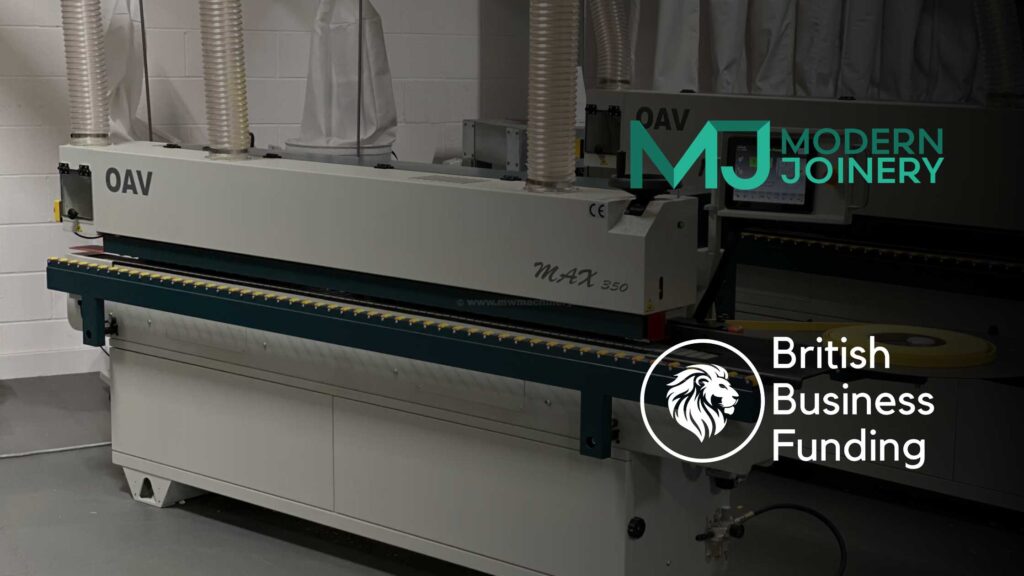 British Business Funding can help joinery businesses access funding for major investments