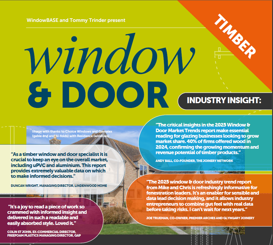 WindowBASE and Tommy Trinder's Window and Door Report 2025 - timber
