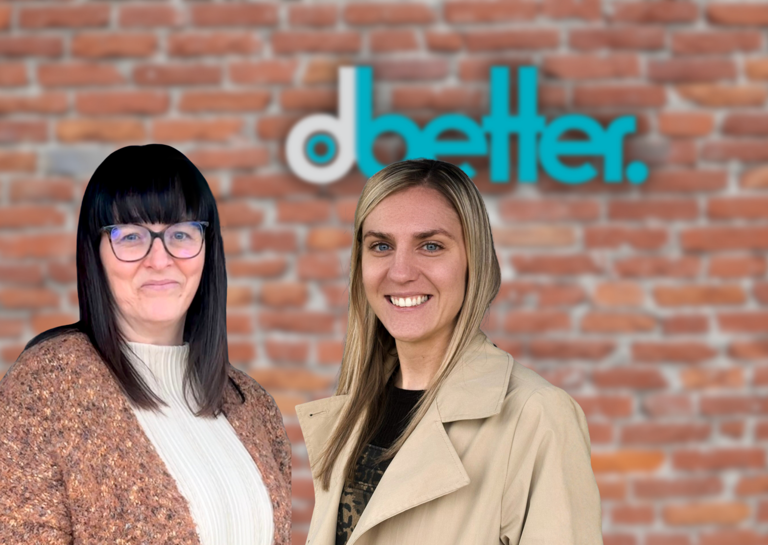 Left-Michelle Wright and right-Lauren Edwards -DoBetter