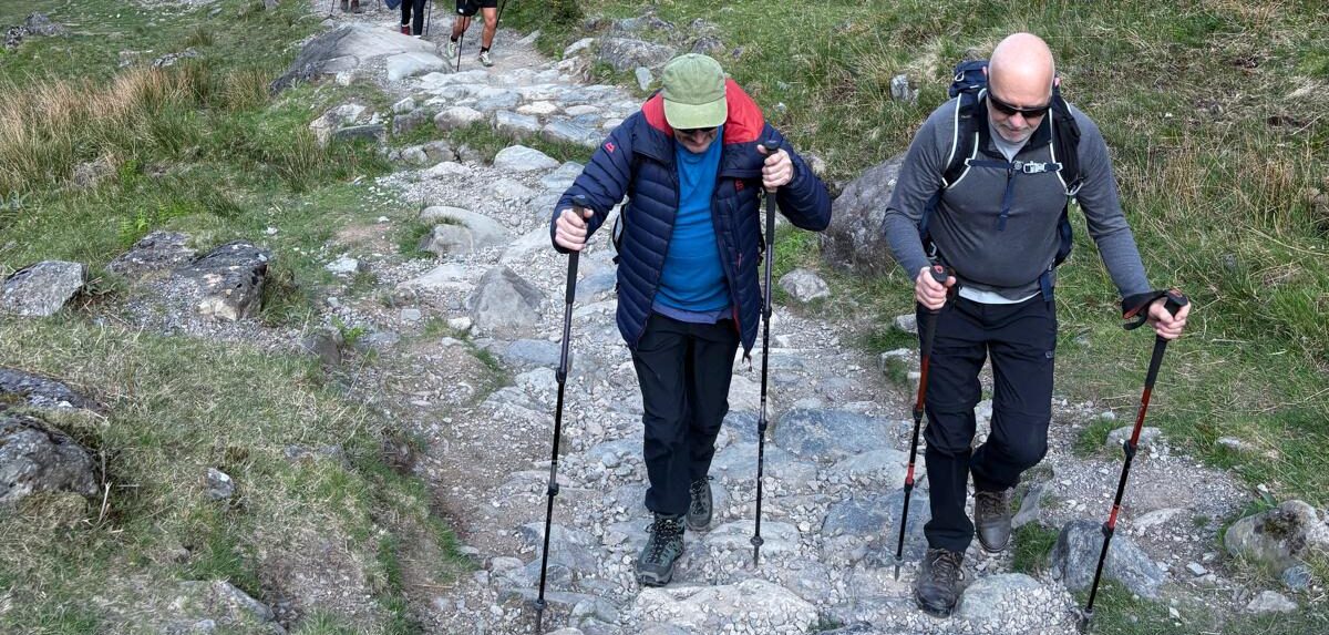 Andy Ball during one of the training weekends for the Inca Trail