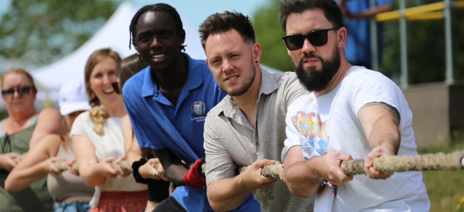 Tug of War tournament raises £2,400 A mixed tug of war team led by Adam Thompson MP 2026