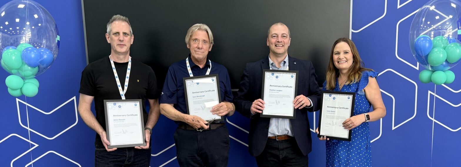 MACO UK honours four long-serving team members Long Service Awards 2026_cropped