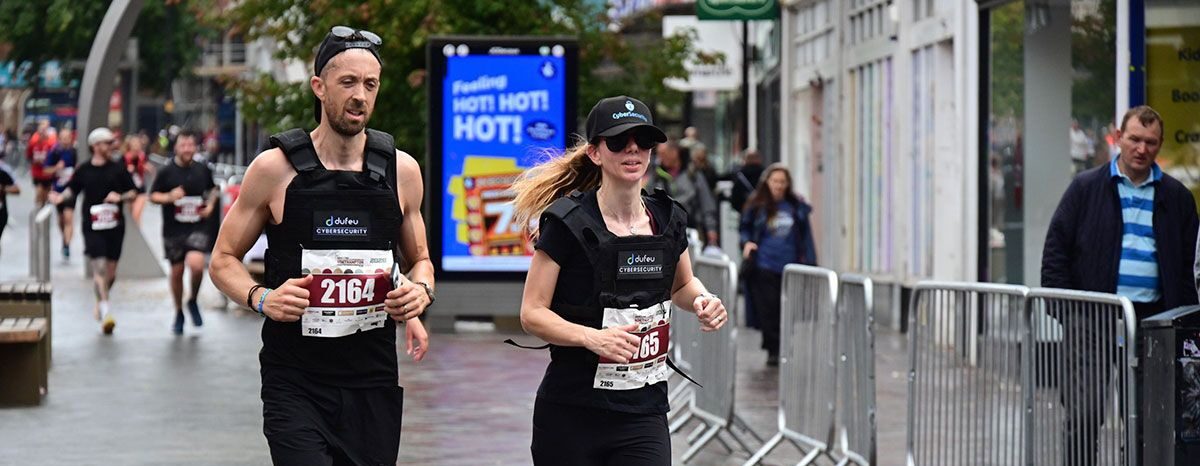 Dufeu IT team raises £1,000 in Amazing Northampton Run Dufeu Race 2026