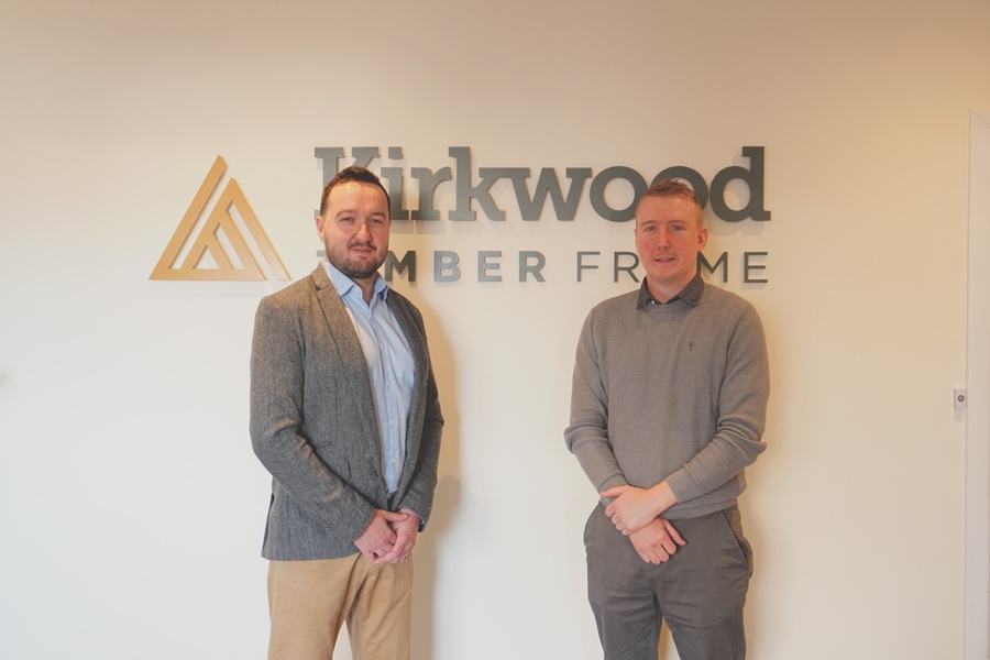 Aaron Macaskill and Chris Smollet of Kirkwood Timber Frames/Kirkwood Homes