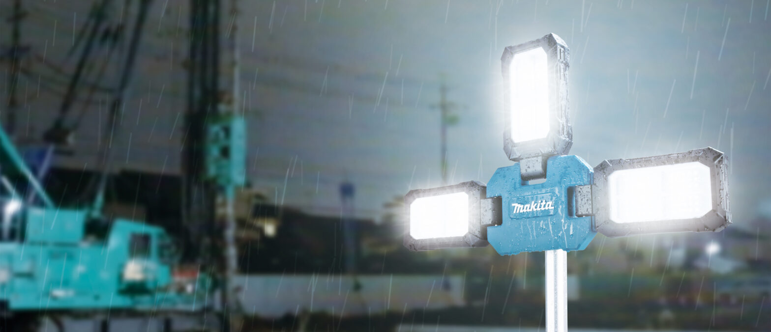 Makita says “let there be light” with ML014G Tower Light Makita tower light 2026